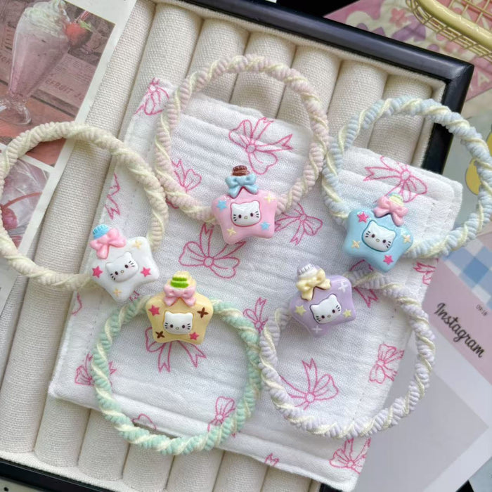 Wholesale Rubber Band Resin Headband Katie Hair Band Rubber Band Hair Accessories