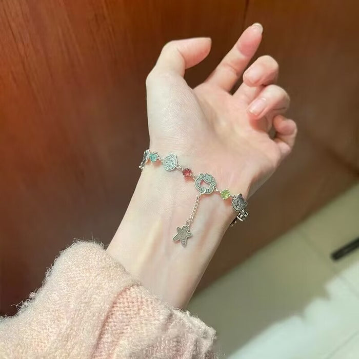 Wholesale Colorful Zircon Bracelet Bracelet Bracelet Jewelry