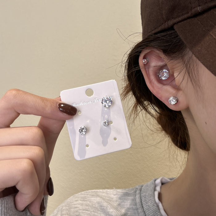 Wholesale Ear bone nail magnets, magnets, non-pierced ear bone clips, same style for men and women, personalized high-end earrings