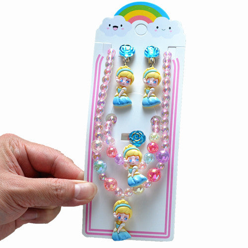 Wholesale Cartoon Princess Necklace