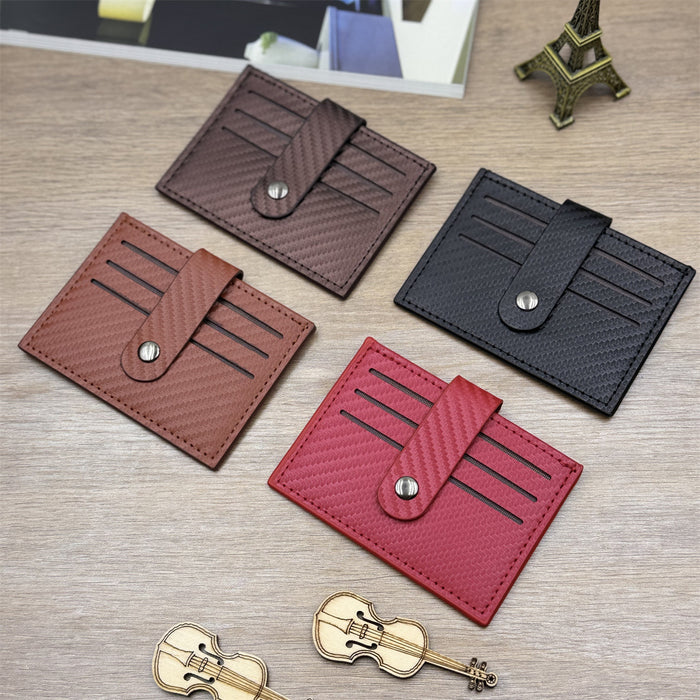 Wholesale Modern Card Holder Wallet - Chic PU Leather Fashion Accessory MOQ≥2