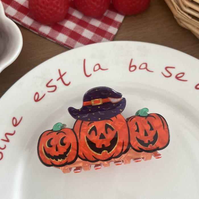 Wholesale  hair clip  pumpkin hair clip funny apple ghost face shark clip holiday headdress