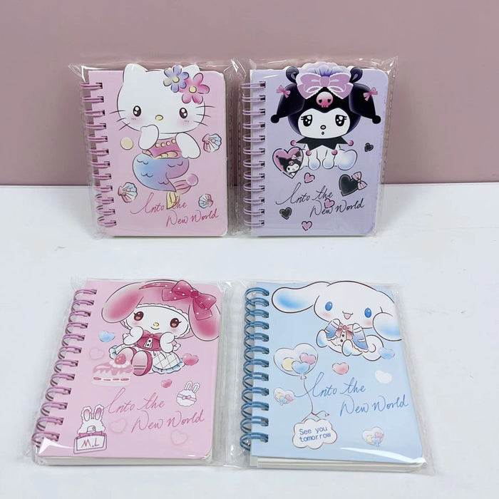 Wholesale 16pcs Creative Cartoon-Shaped Coil Notebook for Students