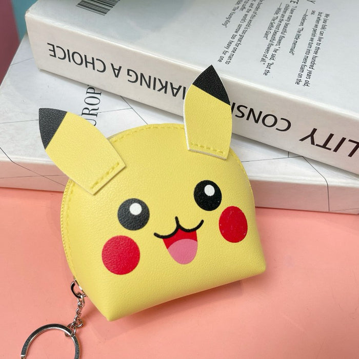 Wholesale PU Cartoon Cute Lingna Bell Waterproof Mini Wallet JDC-WT-Yuny003