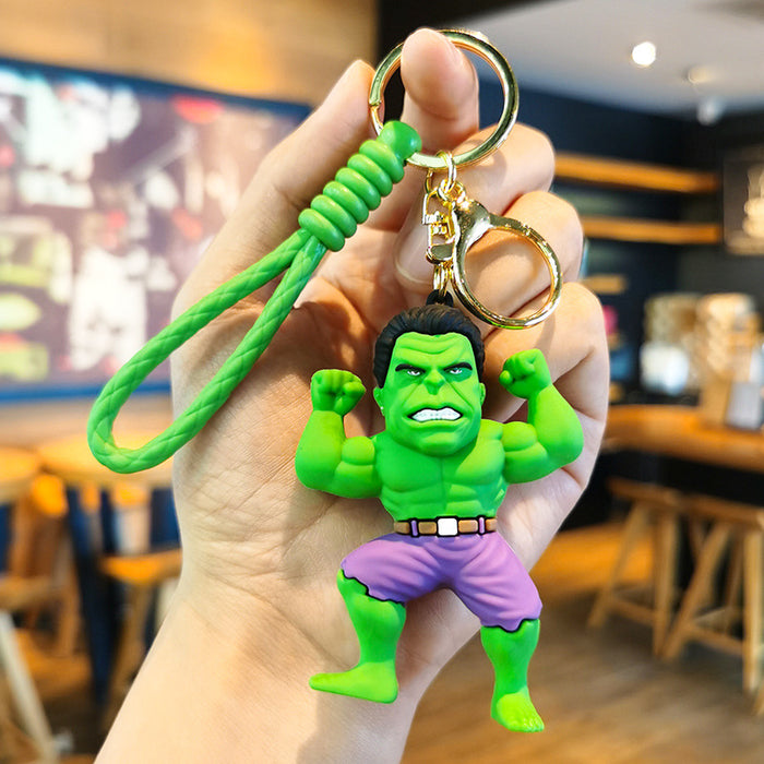 Wholesale Cartoon Doll Silicone Keychain JDC-KC-Tingm227