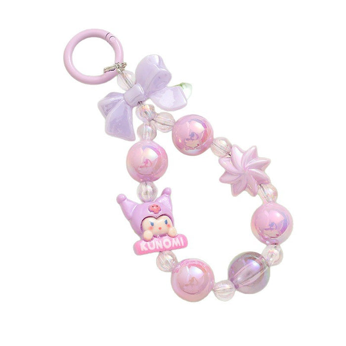 Wholesale Cartoon cute Beaded Keychain
