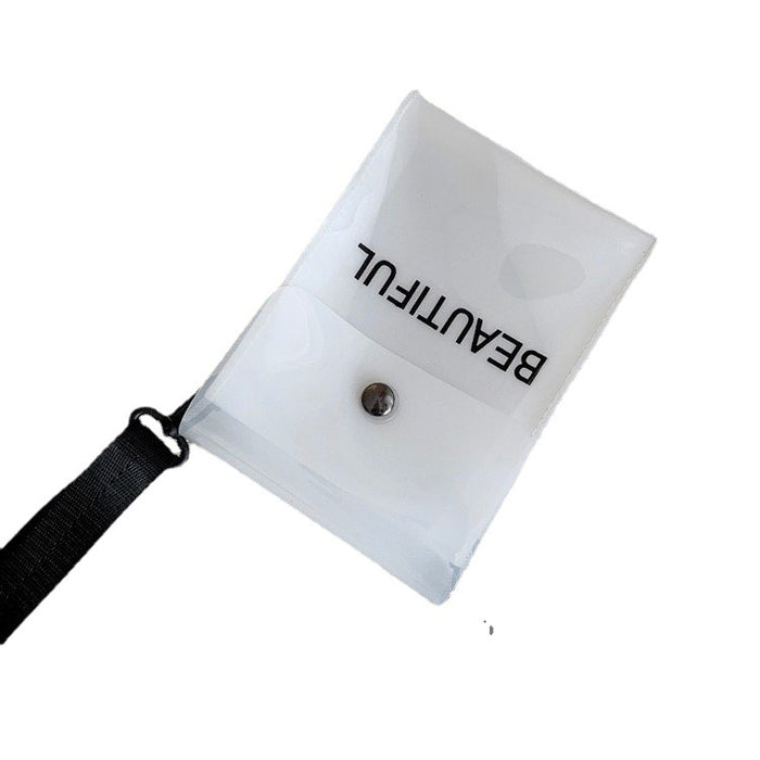 Wholesale New PU women's bag letter bag cover crossbody bag PVC jelly bag crossbody single shoulder