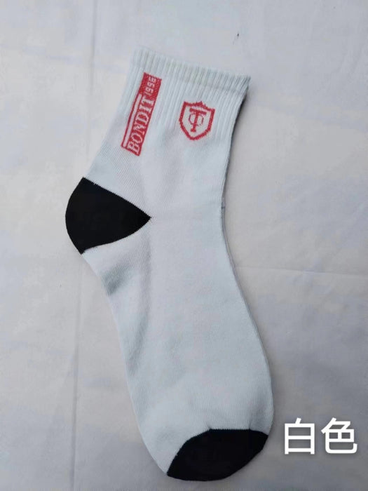 Wholesale Sports socks, mid tube socks, anti odor and sweat absorbing, long tube, mid tube basketball socks