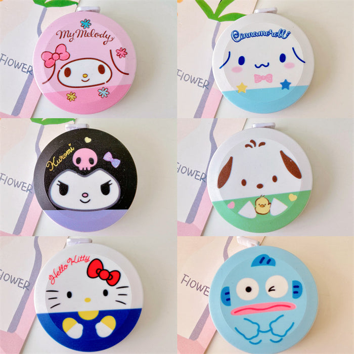 Wholesale Cute Girl Heart Measuring Ruler Tape Measure Portable Round Pull Ruler Automatic Telescopic Soft Ruler Measurements Ruler