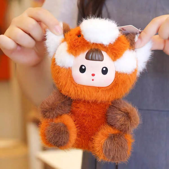 Wholesale Cute pet zoo series plush toy cute little animal doll doll children' s birthday gift