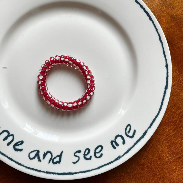 Wholesale Hair Ring Elegant Rubber Tendon Women's Head Rope Traceless Hair Rope Hair Accessories