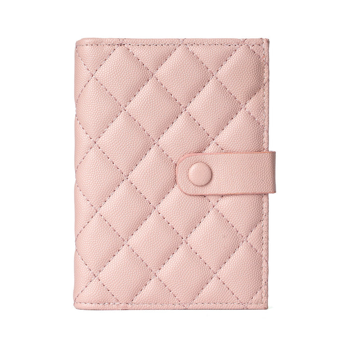 Wholesale Chic Style Black PU Passport Holder Wallet for Women Fashion Accessory Gift