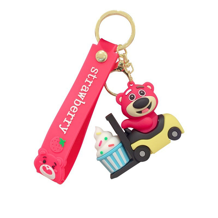 Wholesale Cartoon Doll Silicone Keychain JDC-KC-MingT074