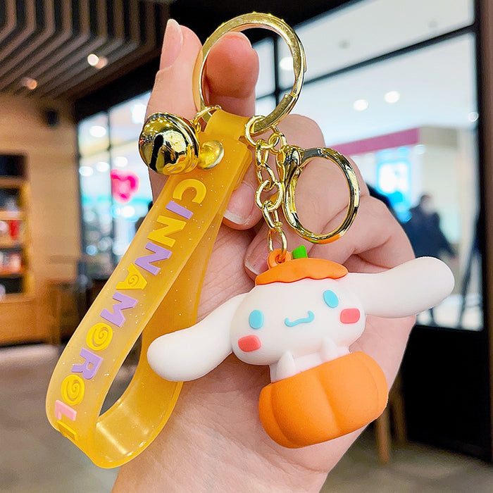 Wholesale Cartoon Silicone Keychain JDC-KC-MZL013