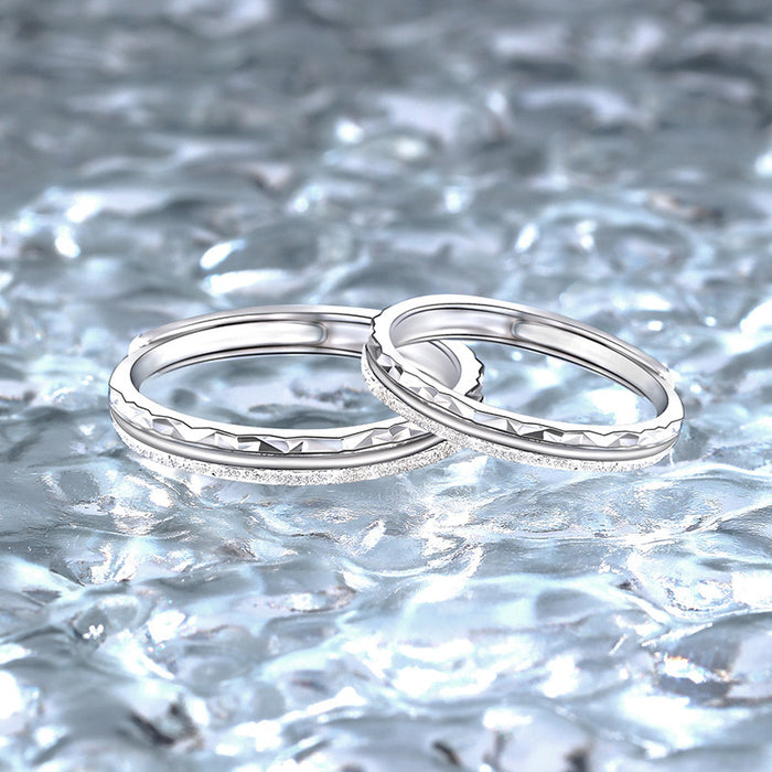 Wholesale Star Couple Pair Ring, niche creative fashion ring design