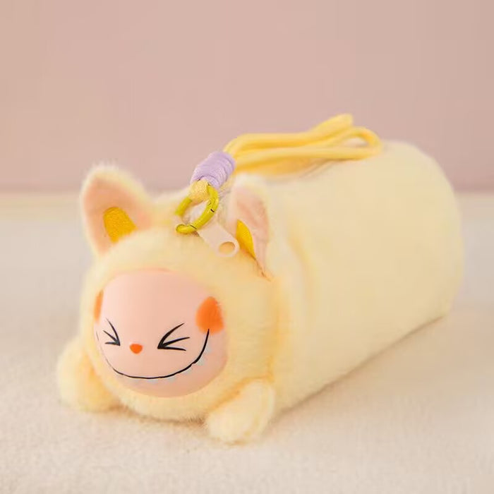 Wholesale Vinyl Pencil Case Creative Toys Plush Lanyard Pencil Case Student Doll Doll Gift