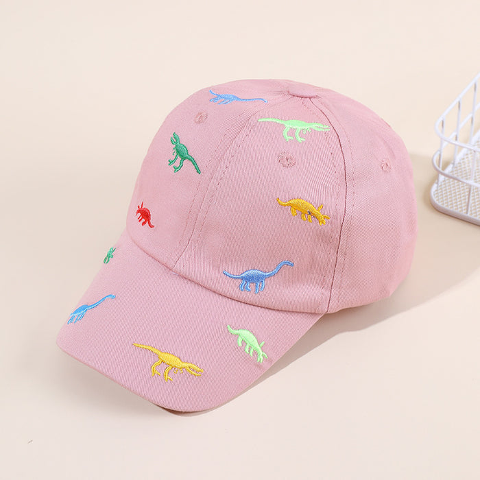 Wholesale Dinosaur Embroidered Cap Cap Children's Baseball Cap Cotton Baby Hat