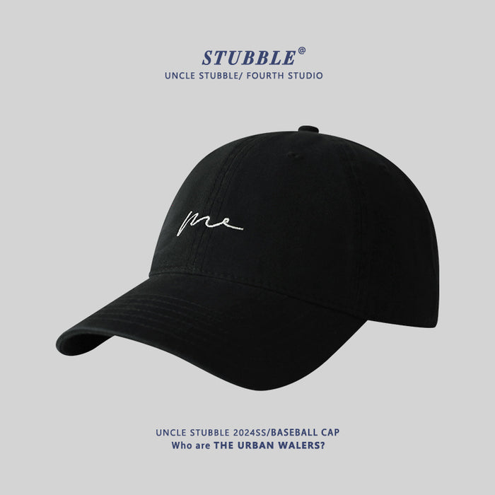 Wholesale New baseball cap with simple and versatile design for men and women, featuring a stylish duckbill tongue hat