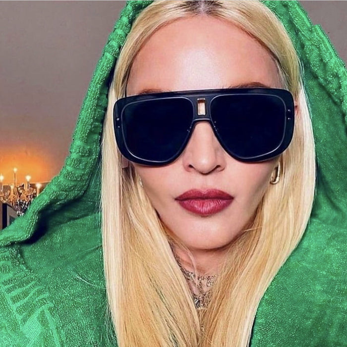 Wholesale Large frame sunglasses, frameless sunglasses, integrated mirror