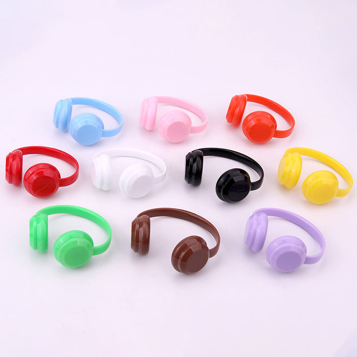 Wholesale Headphones Suitable for  Doll  Headset Baby Clothing Accessories