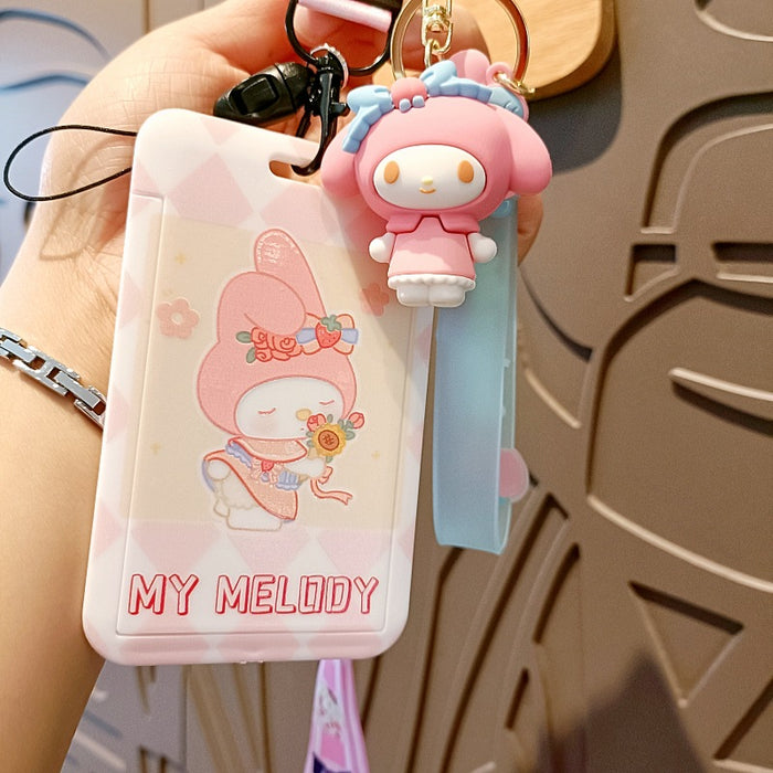 Wholesale Cartoon Doll Silicone Keychain JDC-KC-MingT077