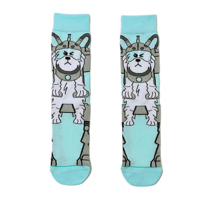Wholesale Cotton socks,  anime-style mid-calf socks