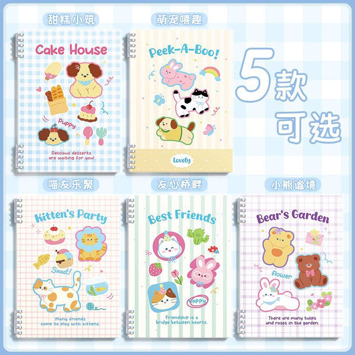 Wholesale A5 Loose Leaf Notebook Green Cover Creative Trendy Design for School Office Daily Use Resale