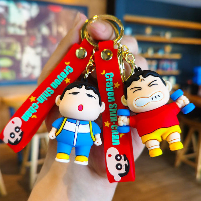 Wholesale Cartoon Doll Silicone Keychain JDC-KC-Tingm265