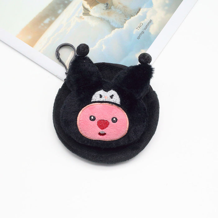 Wholesale Cartoon Plush Mini Coin Purse
