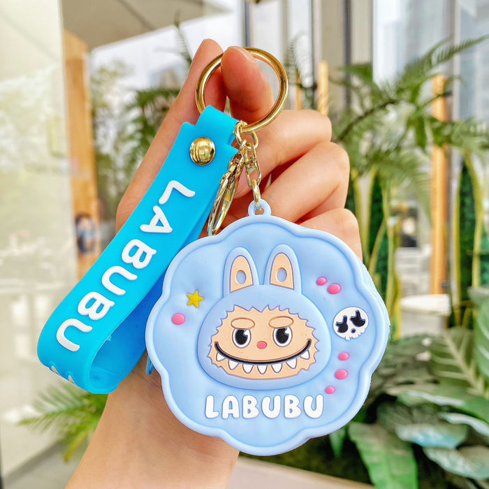 Wholesale Mini Coin Purse Keychain Little Sheep Pendant Car School Bag Key Chain Gift