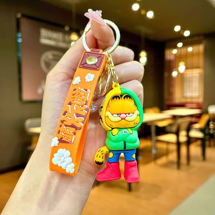 Wholesale Cartoon Keychain Cute Doll Couple Car Hanging Bag Pendant Small Gift