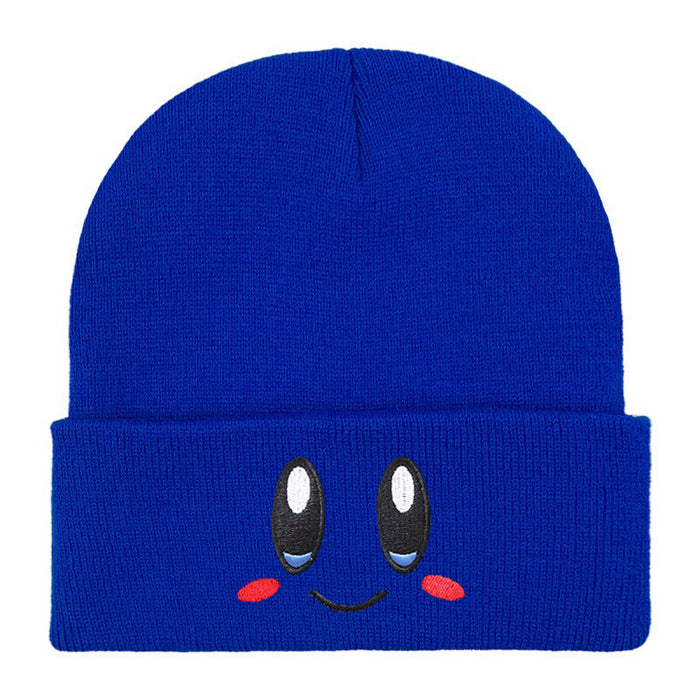 Wholesale Big Eyes Smiley Cartoon Cute Acrylic Wool Knitted Hat JDC-FH-Shengn003