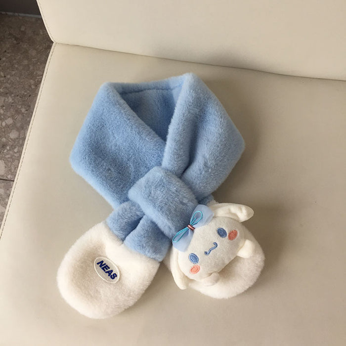 Wholesale Cute Cartoon Embroidered Children' s Scarves