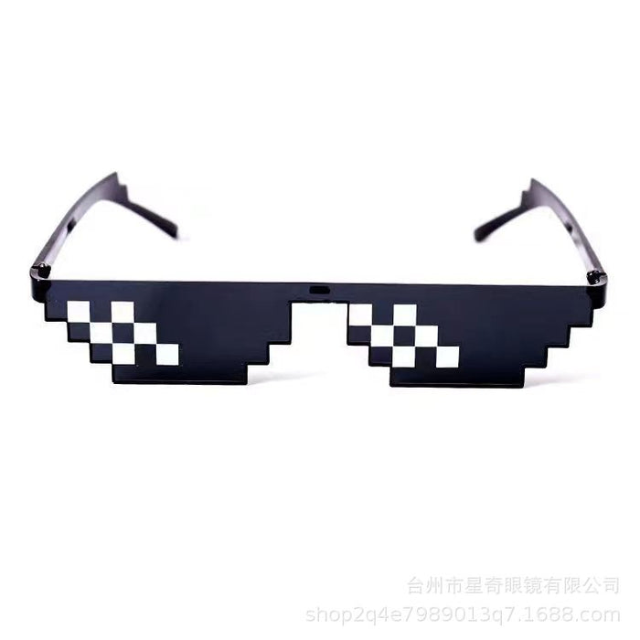 Wholesale Mosaic Funny Party PC Sunglasses JDC-SG-XingQi003