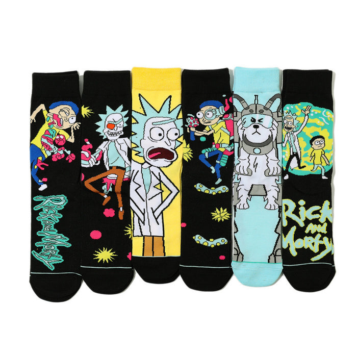 Wholesale Cotton socks,  anime-style mid-calf socks