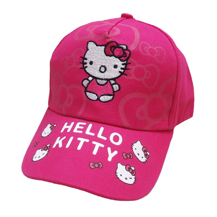 Wholesale Children's embroidered baseball cap, cute cartoon cat duckbill cap, children's sun protection and sunshade hat