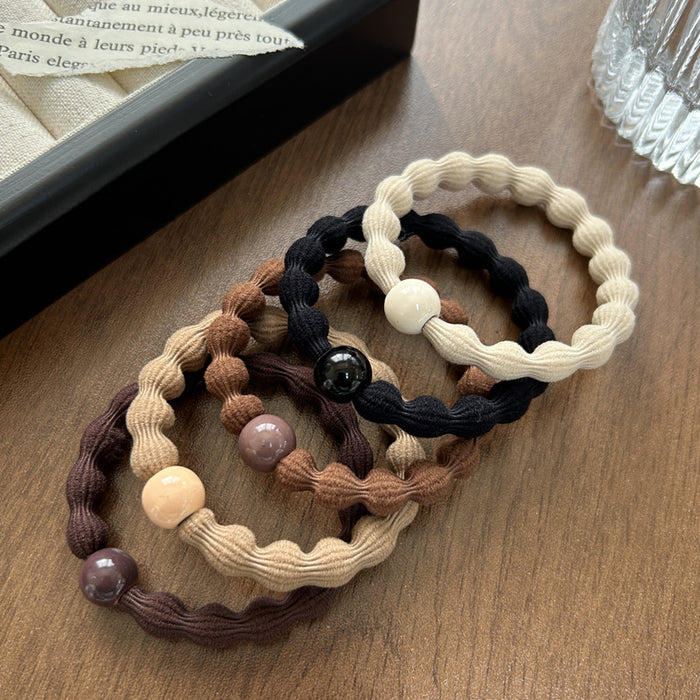 Wholesale Hair Ring Thick Hair Rope Ball Head Rubber Tendon All-match Hair Accessories