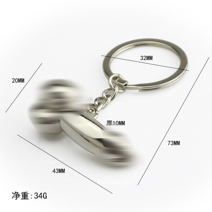 Wholesale Creative simulation metal keychain mini car key