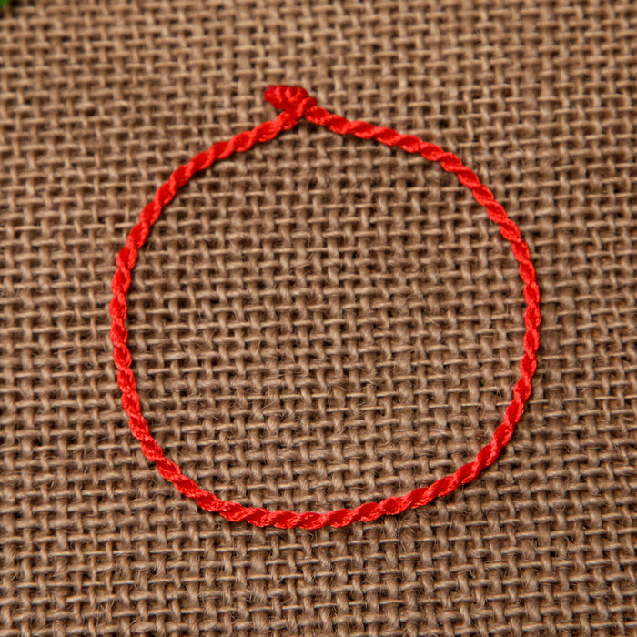 Wholesale Red rope bracelet, red rope woven bracelet