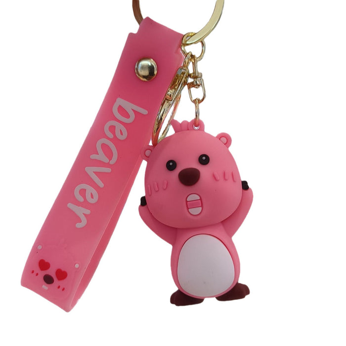 Wholesale PVC Cartoon Doll Keychain JDC-KC-KuangK002