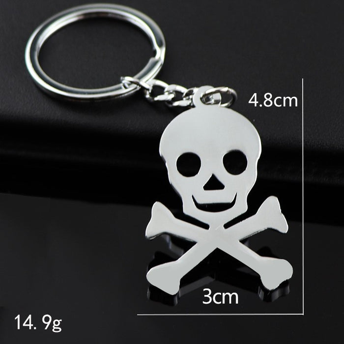 Wholesale Halloween Metal Ghost Pumpkin Keychain Boutique Resale Accessory