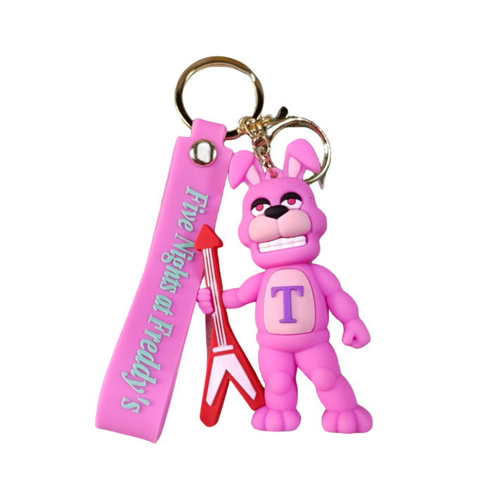 Wholesale Mutant Animal Cartoon Doll Silicone Keychain JDC-KC-MingT064