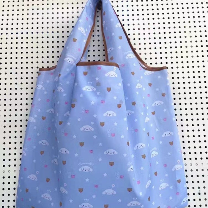 Wholesale Cute Large Capacity Eco-bag  Supermarket Shopping Bag Lightweight Cloth Bag Shoulder Bag