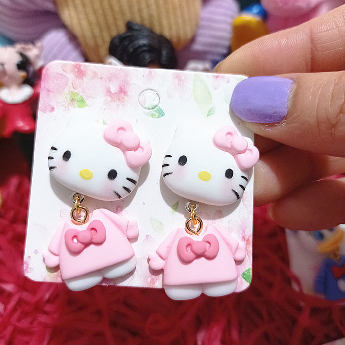 Wholesale Cartoon Resin Earrings JDC-ES-Xingj036