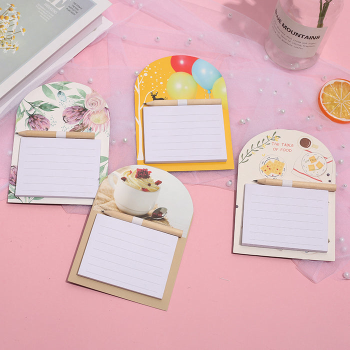 Wholesale Creative magnetic message board notepad tear cute notepad