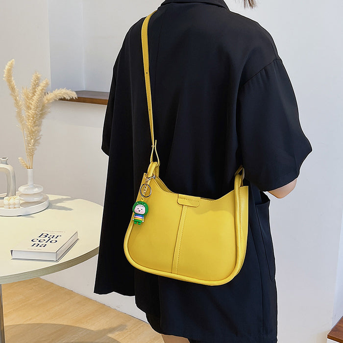 Wholesale Fashionable texture small bag new versatile niche crossbody bag popular single shoulder underarm bucket bag