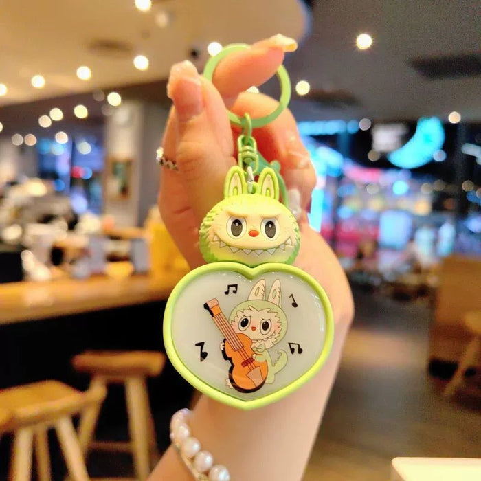 Wholesale Love Sheep Night Light Keychain Pendant