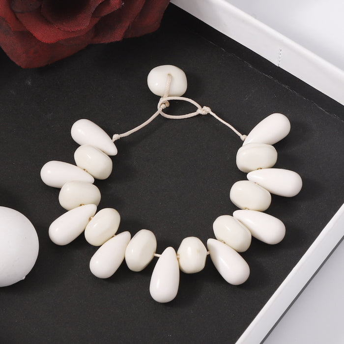 Wholesale Bohemian Personality Irregular Geometric Water Drop Clavicle Bracelet Women's suit