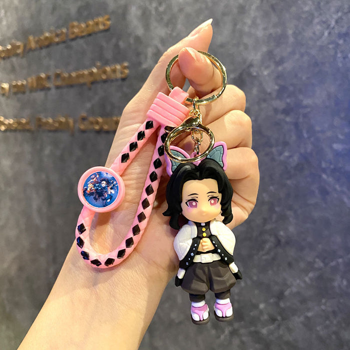 Wholesale Cartoon Doll Bag Pendant Car Key Chain Doll Machine Small Gift