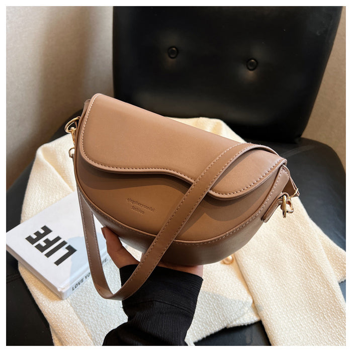 Wholesale New Single Shoulder Crossbody Bag Fashion Small Square Bag Wide Shoulder Strap Single Shoulder Bag